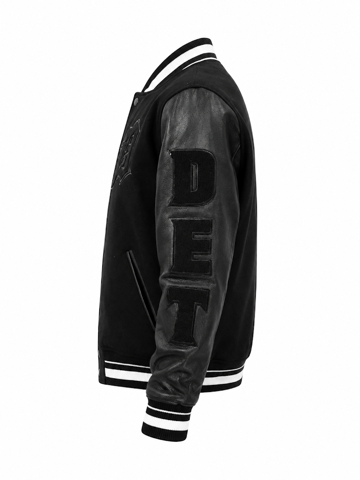 PRO STANDARD DETROT TIGERS LOGO WOOL VARSITY JACKET