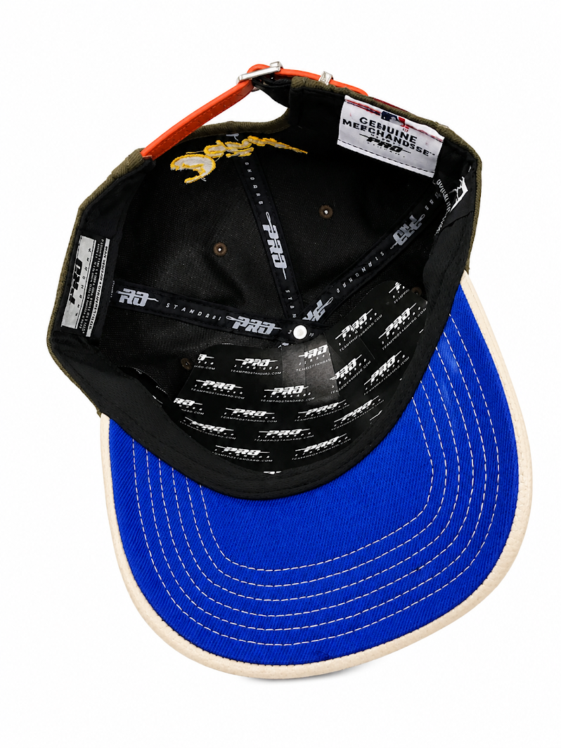 PRO STANDARD DETROIT TIGERS BROWN TIGER LOGO STRAPBACK CAP
