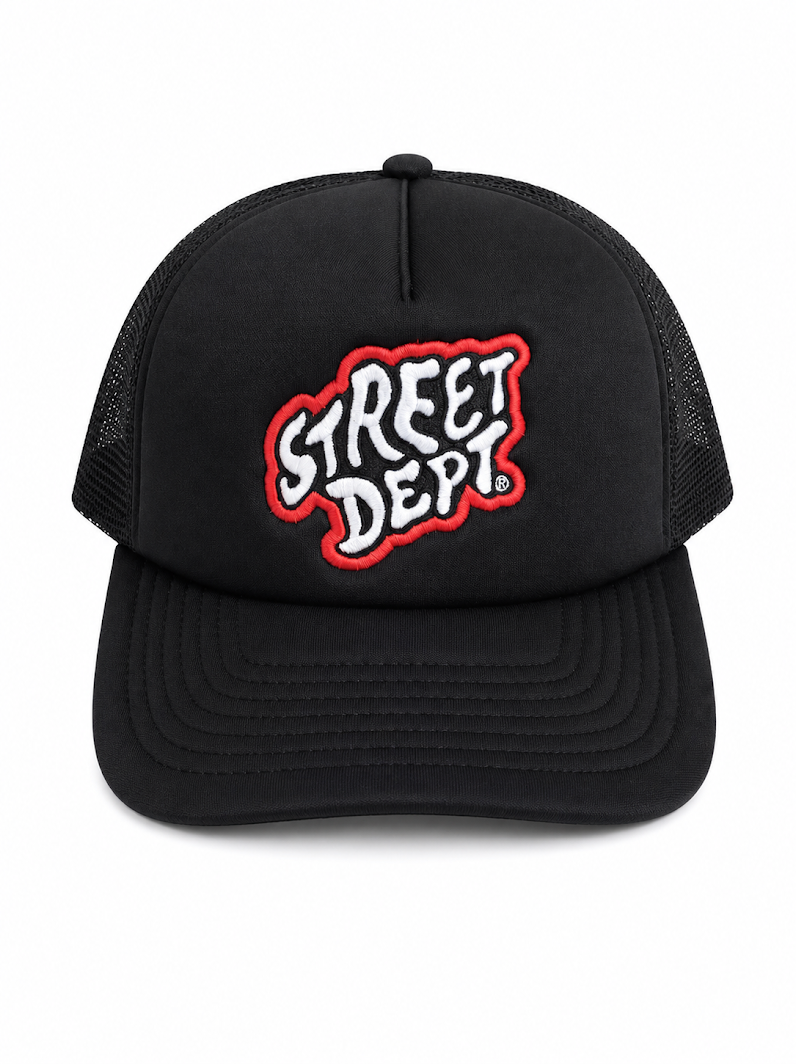 STREET DEPT "STREET CRAZY" TRUCKER HAT