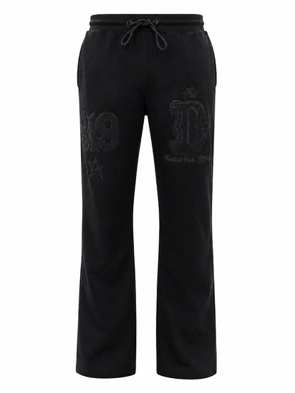 ROKU STUDIO MEN'S DETROIT FLARE STACKED JOGGERS