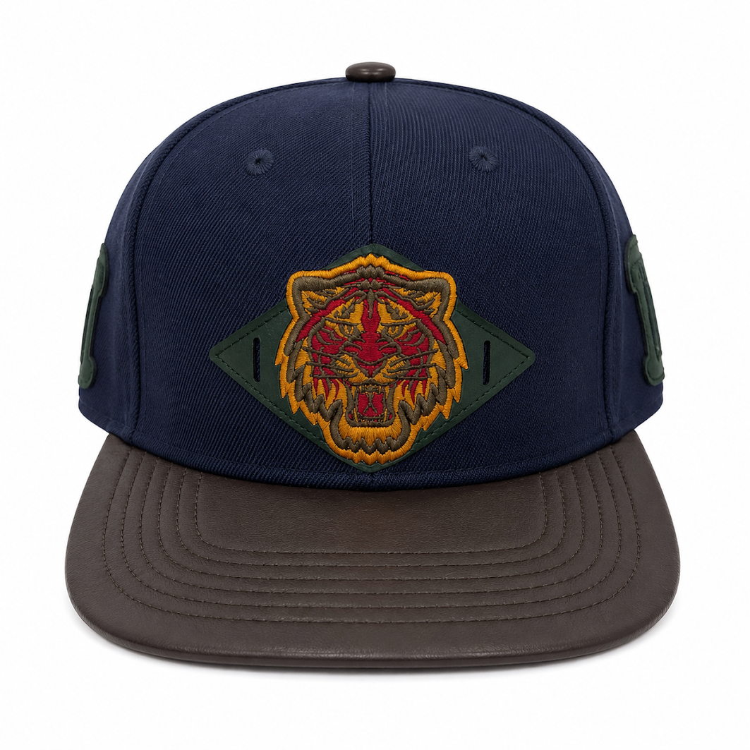 PRO STANDARD ALUMNI MIDNIGHT NAVY DETROIT TIGERS STRAPBACK CAP