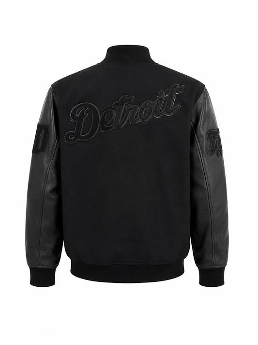 PRO STANDARD DETROT TIGERS LOGO WOOL VARSITY JACKET