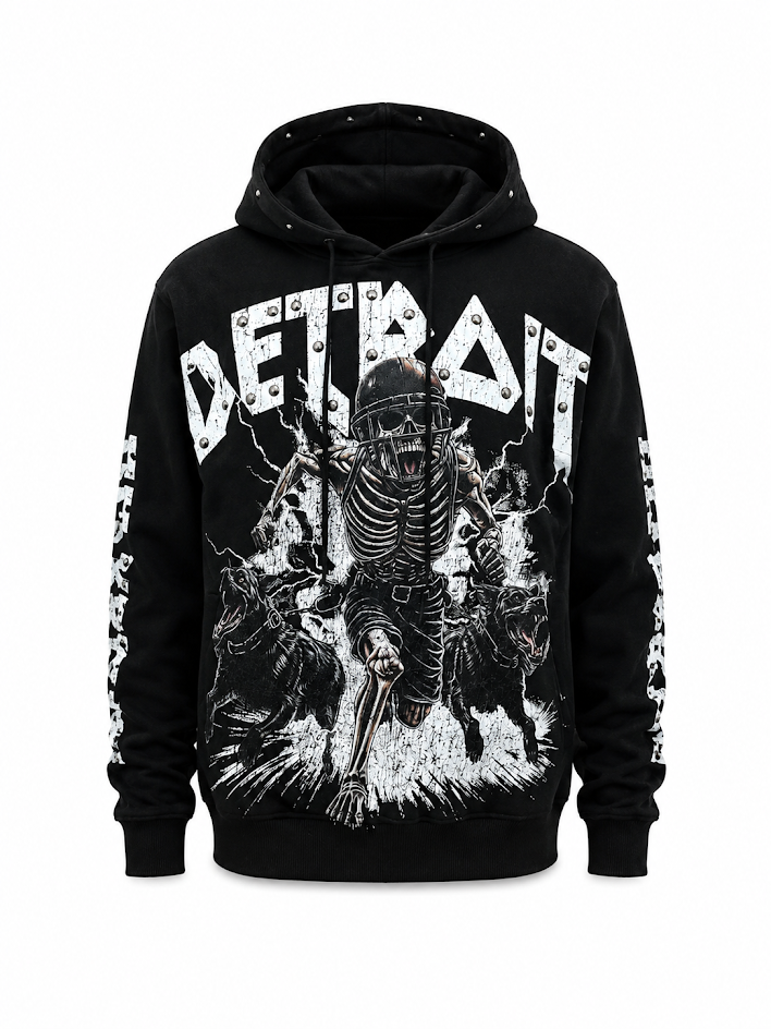 ROKU STUDIO MEN'S D-TOWN GRIND HOODIE (RK5481922)