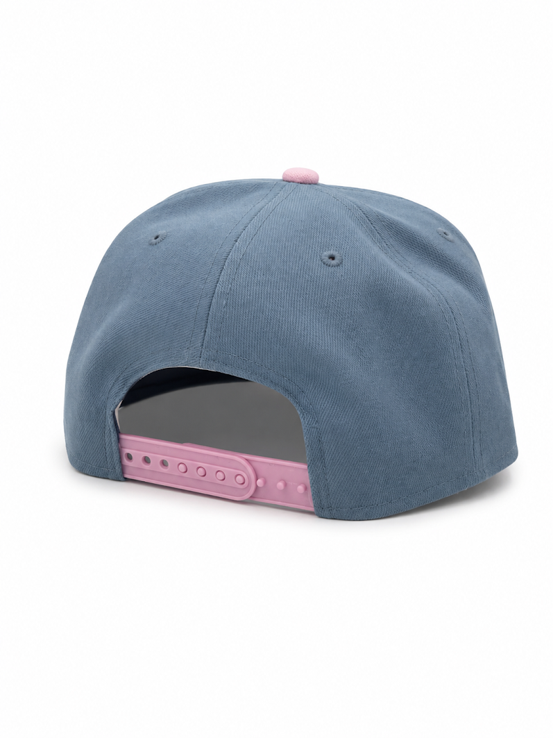 NEW ERA DETROIT TIGERS STEEL BLUE/PINK 9FIFTY SNAPBACK CAP