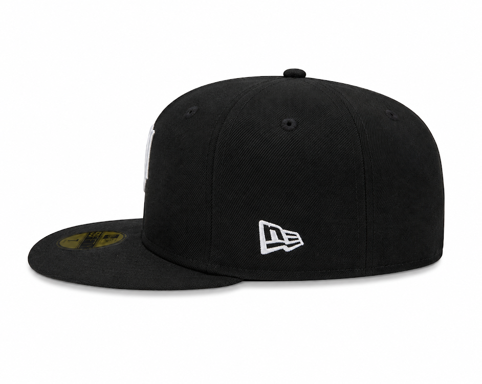 NEW ERA DETROIT TIGERS BLACK/WHITE 59FIFTY FITTED CAP