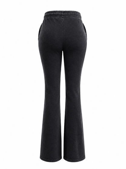 REDFOX WOMEN'S STACKED RHINESTONE SWEATPANT