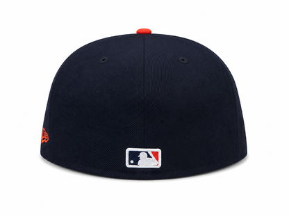 NEW ERA DETROIT TIGERS NAVY/ORANGE 59FIFTY FITTED CAP