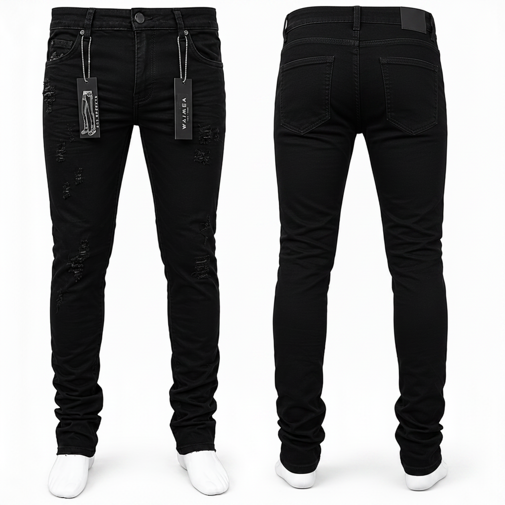 Waimea Men's Stacked Jeans- M8524D