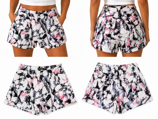 REDFOX TWILL HUNTER WOMEN'S SHORTS W/RHINESTONES-PS9607
