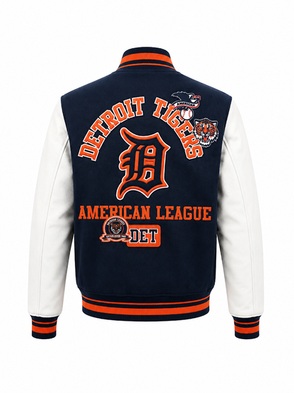 PRO STANDARD DETROIT TIGERS DET M RIB WOOL VARSITY JACKET