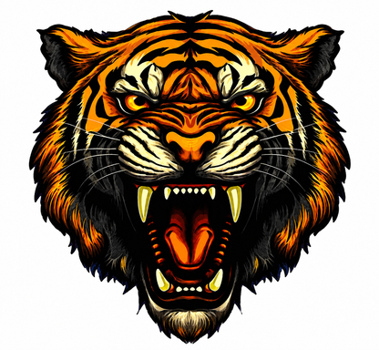 FLY BY POPULARITY TIGER OVERSIZED TEE