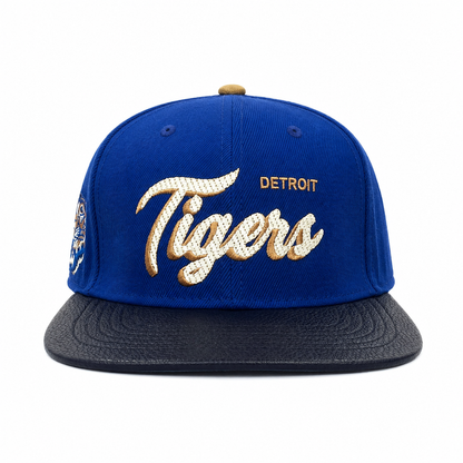 PRO STANDARD BLUE DETROIT TIGERS LEGACY STRAPBACK CAP