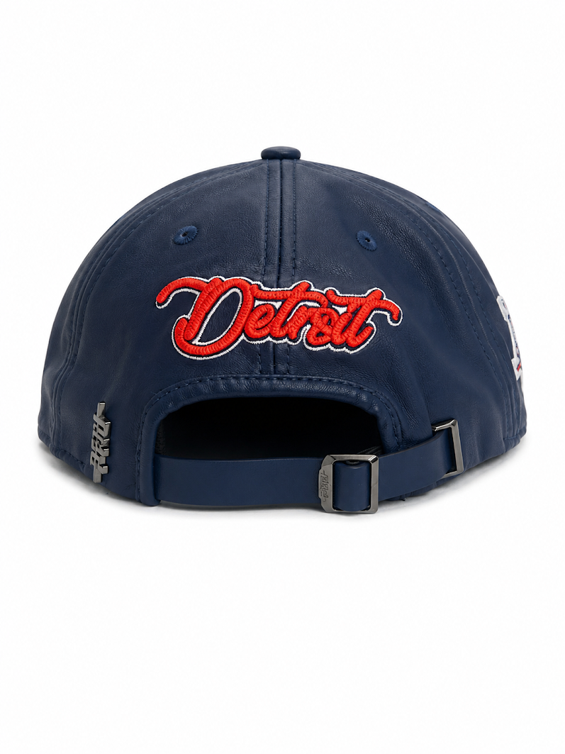 PRO STANDARD DETROIT TIGERS MIDNIGHT NAVY CITY SIGNATURE STRAPBACK CAP