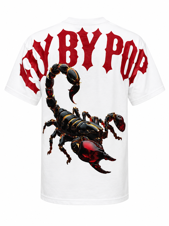 FLY BY POPULARITY SCORPION OVERSIZED TEE