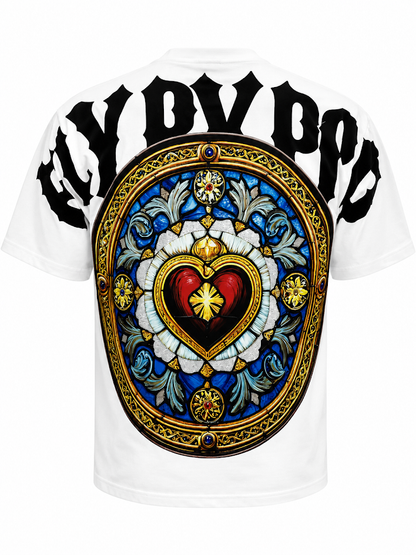 FLY BY POPULARITY WINDOW OVERSIZED TEE