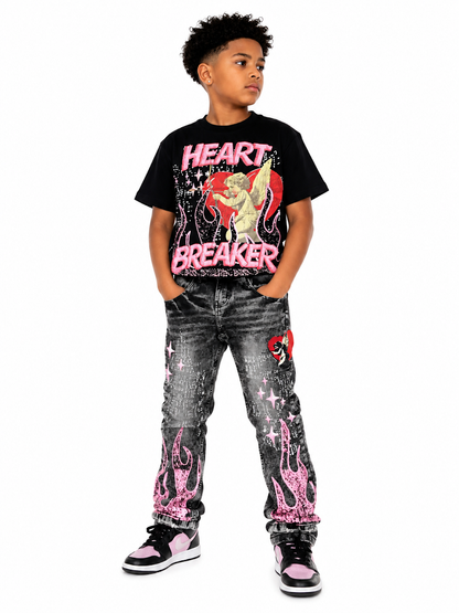 EVOLUTION KIDS HEART BREAKER S/S TEE