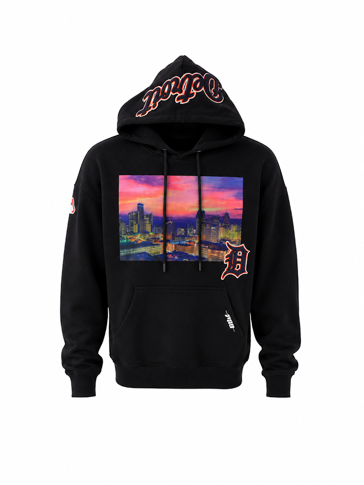 Pro Standard Detroit Tigers City Scape Flc Po Hoodie