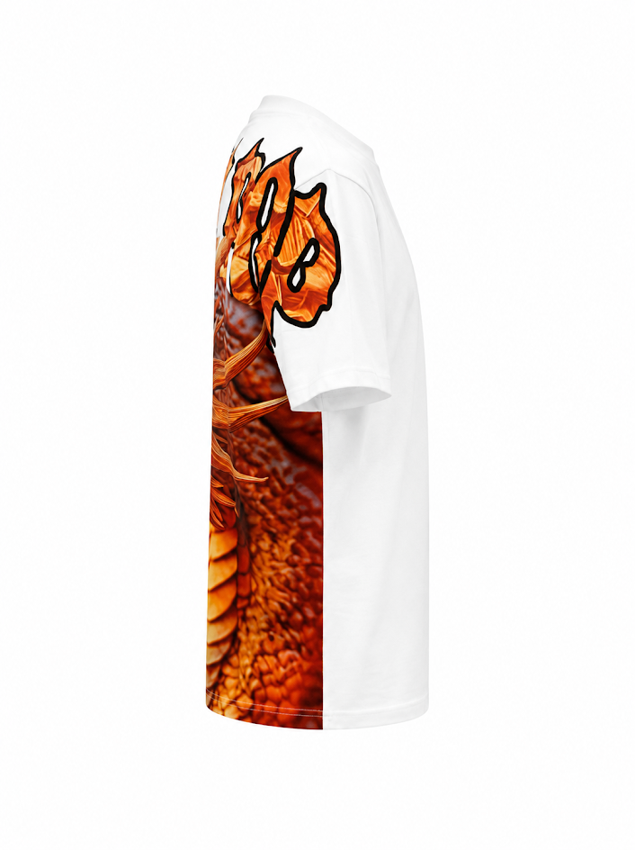 FLY BY POPULARITY DRAGON OVERSIZED TEE