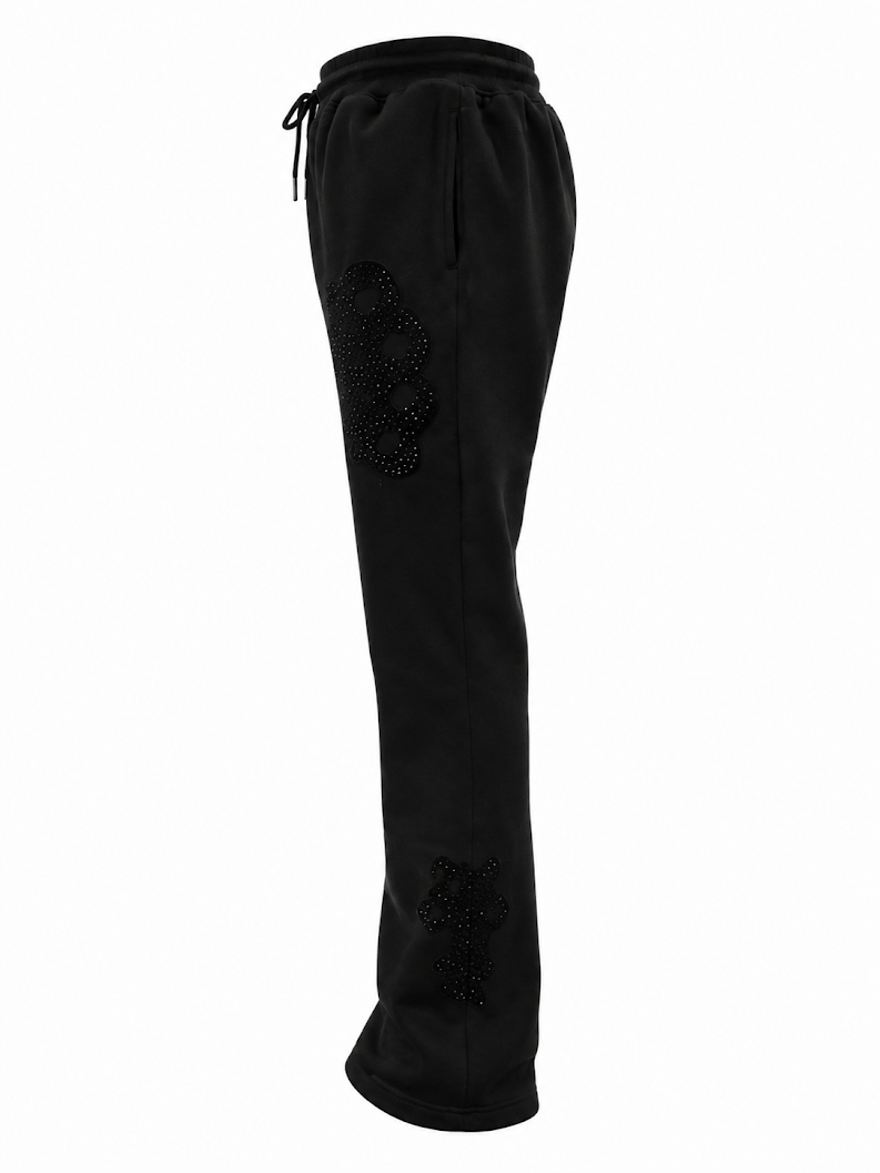 ROKU STUDIO MEN'S BRACE KNUCKLE STONE STACKED JOGGERS