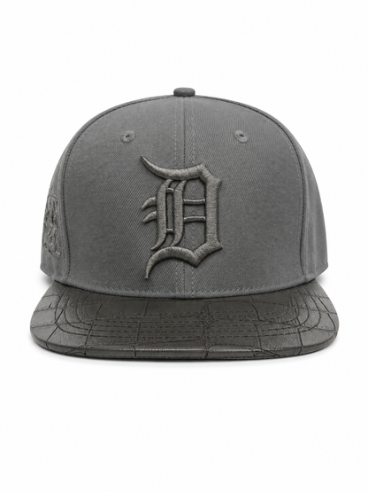 PRO STANDARD COOL GRAY DETROIT TIGERS STRAPBACK CAP
