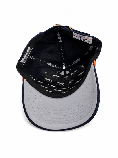 PRO STANDARD DETROIT TIGERS STACKED STRIPE STRAPBACK CAP