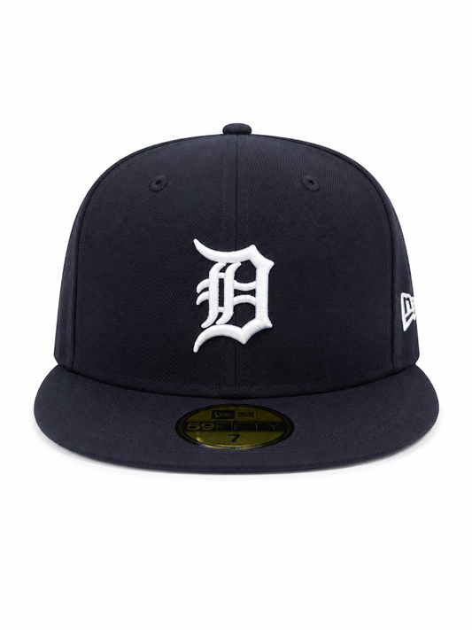 NEW ERA DETROIT TIGERS NAVY/WHITE 59FIFTY FITTED CAP