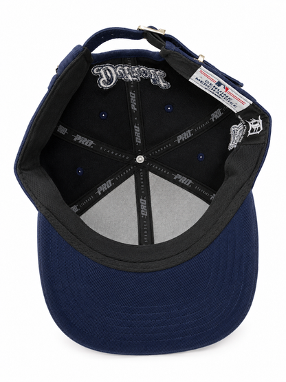 PRO STANDARD MIDNIGHT NAVY DETROIT TIGERS STRAPBACK CAP