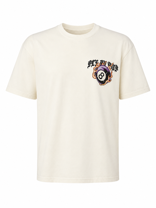 FLY BY POPULARITY BILLIARD BALL OVERSIZED TEE