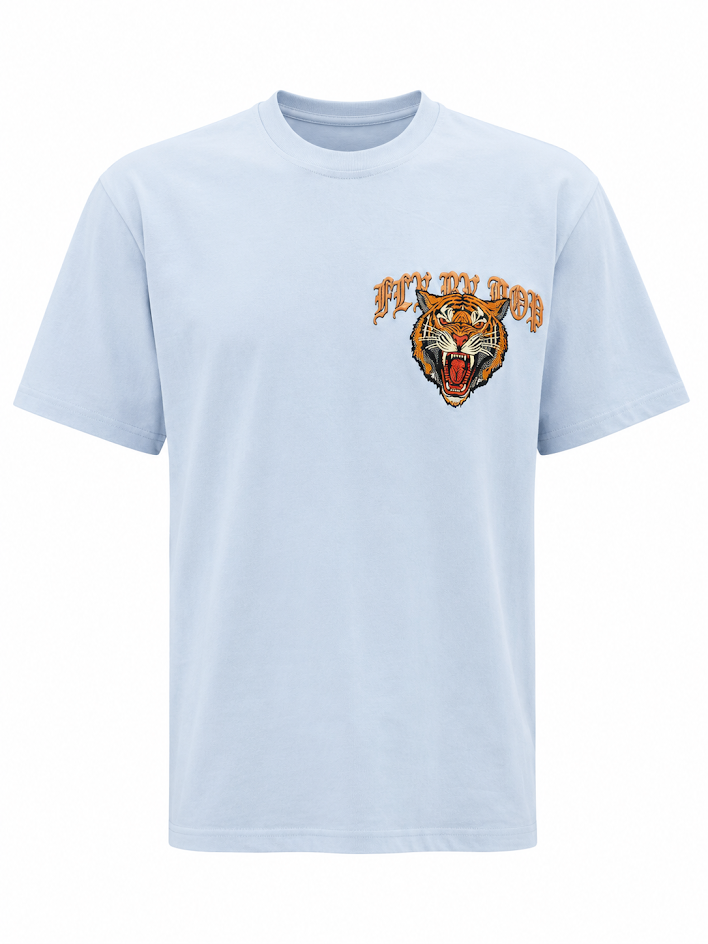 FLY BY POPULARITY TIGER OVERSIZED TEE