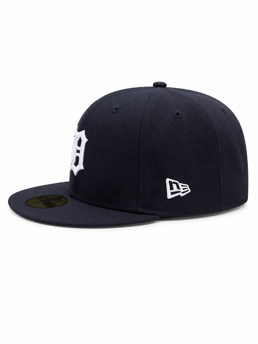 NEW ERA DETROIT TIGERS NAVY/WHITE 59FIFTY FITTED CAP