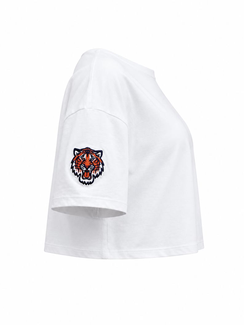 PRO STANDARD WOMEN'S DETROIT TIGERS CLASSIC CHENILLE BOXY T-SHIRT (LDTA315929)