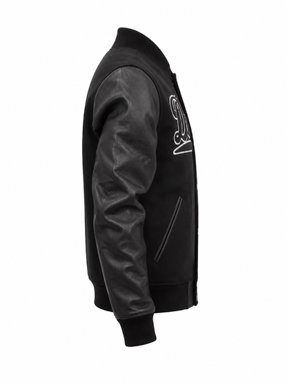 ROKU STUDIO BRACE KNUCKLE VARSITY JACKET (#RK6481894)