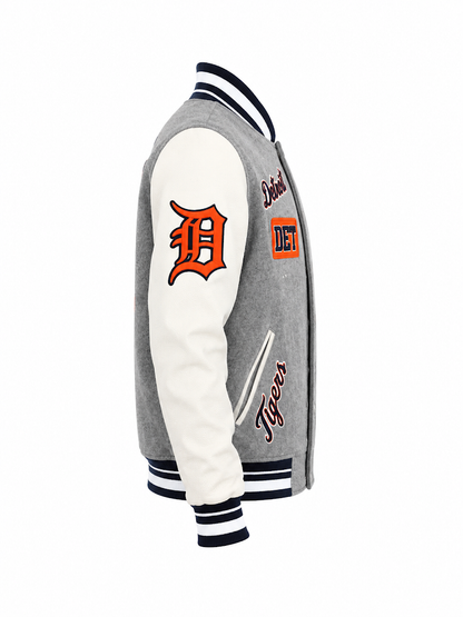 PRO STANDARD DETROIT TIGERS DET M RIB WOOL VARSITY JACKET