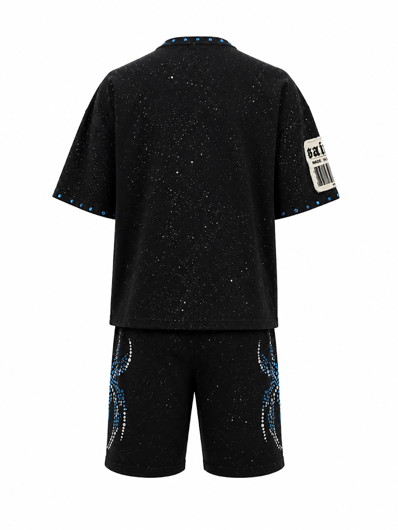 COPPER RIVET T-SHIRT & SHORT SAINT (SPIDER) SET (#611004)
