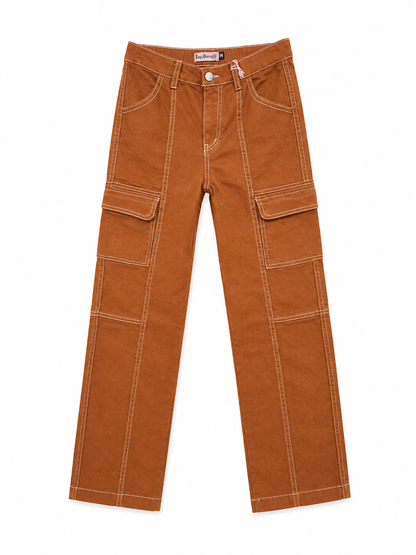 CUTIE PATOOTIE STRETCH COLOR DENIM CARGO PANT