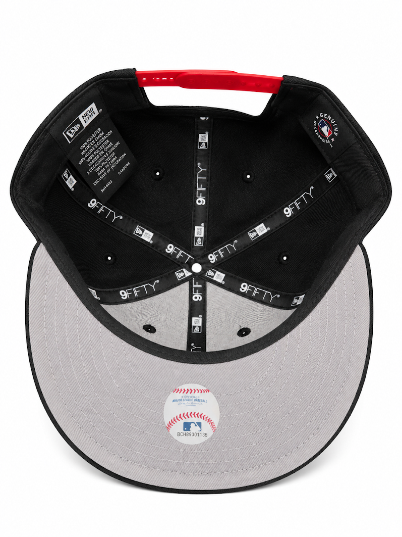 NEW ERA DETROIT TIGERS BLK/RED/WHT 9FIFTY SNAPBACK CAP