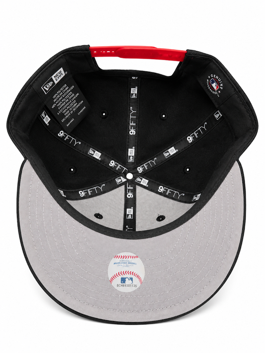 NEW ERA DETROIT TIGERS BLK/RED/WHT 9FIFTY SNAPBACK CAP