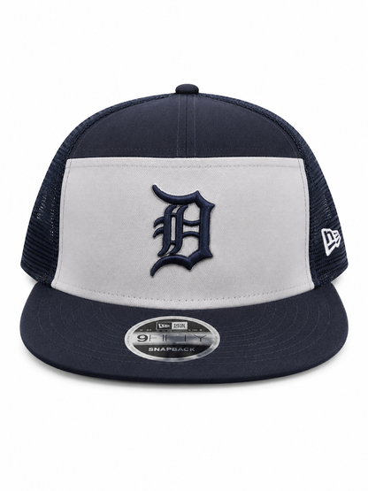 NEW ERA DETROIT TIGERS SPLIT PANEL MESH 9FIFTY SNAPBACK CAP