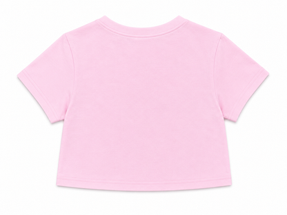 CUTIE PATOOTIE GIRL'S SHORT SLEEVE TOP W/LOVE BOW SEQUINS