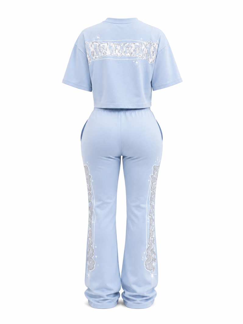REDFOX MINERAL WASH "FEARLESS" S/S & PANT SET (ST6616P)