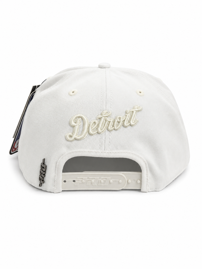 PRO STANDARD NEUTRALS DETROIT TIGERS EGGSHELL SNAPBACK CAP
