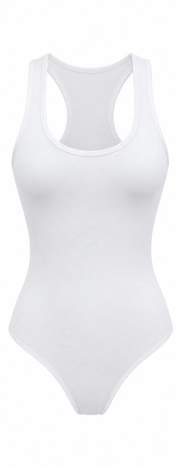 SHARP TRADING WOMEN ROUND NECK TANK-BODYSUIT