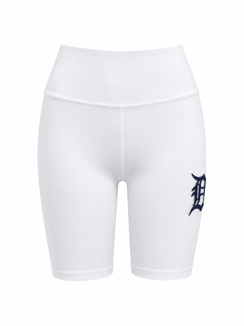 PRO STANDARD DETROIT TIGERS WOMEN'S CLASSIC CHENILLE BIKER SHORT (LDTF315878)
