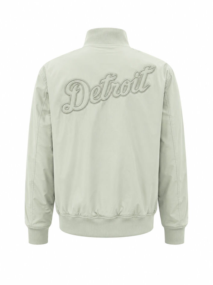 PRO STANDARD MLB DETROIT TIGERS NEUTRAL MEN'S TWILL JACKET