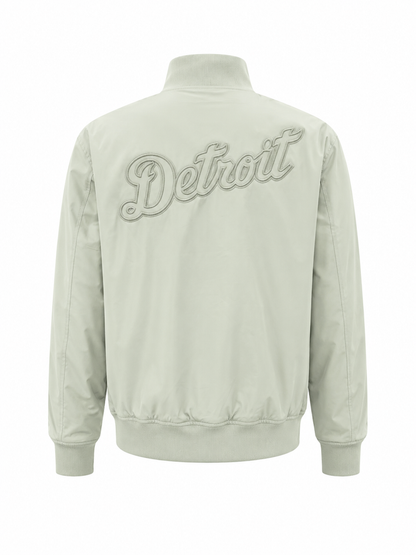 PRO STANDARD MLB DETROIT TIGERS NEUTRAL MEN'S TWILL JACKET