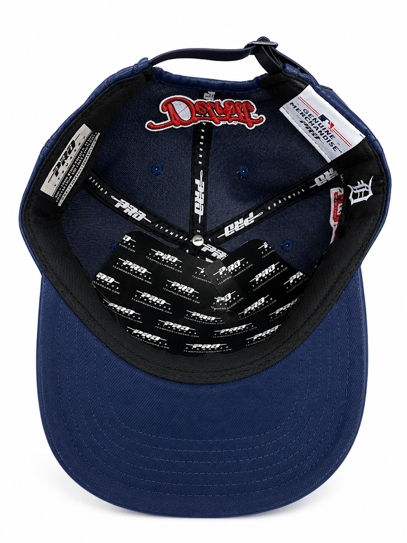 PRO STANDARD DETROIT TIGERS MIDNIGHT NAVY CITY SIGNATURE STRAPBACK CAP