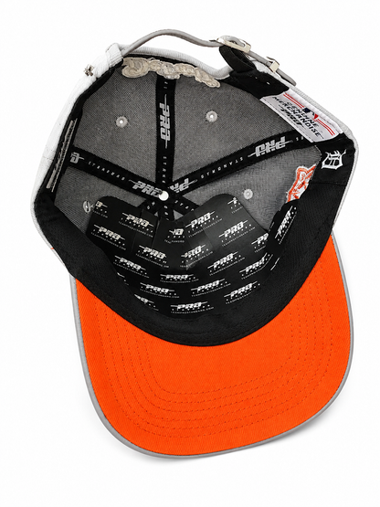 PRO STANDARD GRAY DETROIT TIGERS LEGACY STRAPBACK CAP