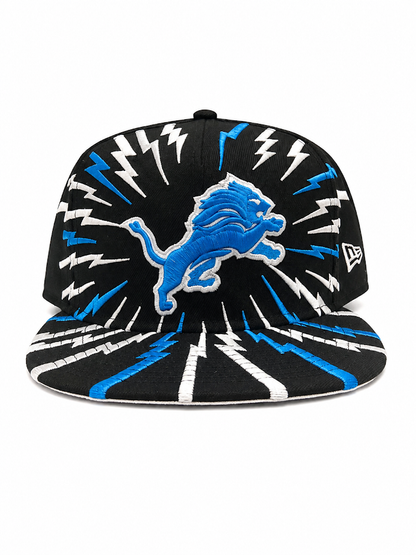NEW ERA DETROIT LIONS ELECTRIC BOLT 9FIFTY CUSTOM SNAPBACK CAP