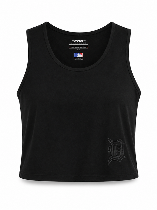 PRO STANDARD DETROIT TIGERS WOMEN'S TRIPLE BLACK TANK