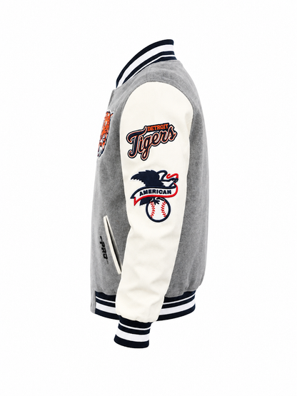 PRO STANDARD DETROIT TIGERS DET M RIB WOOL VARSITY JACKET